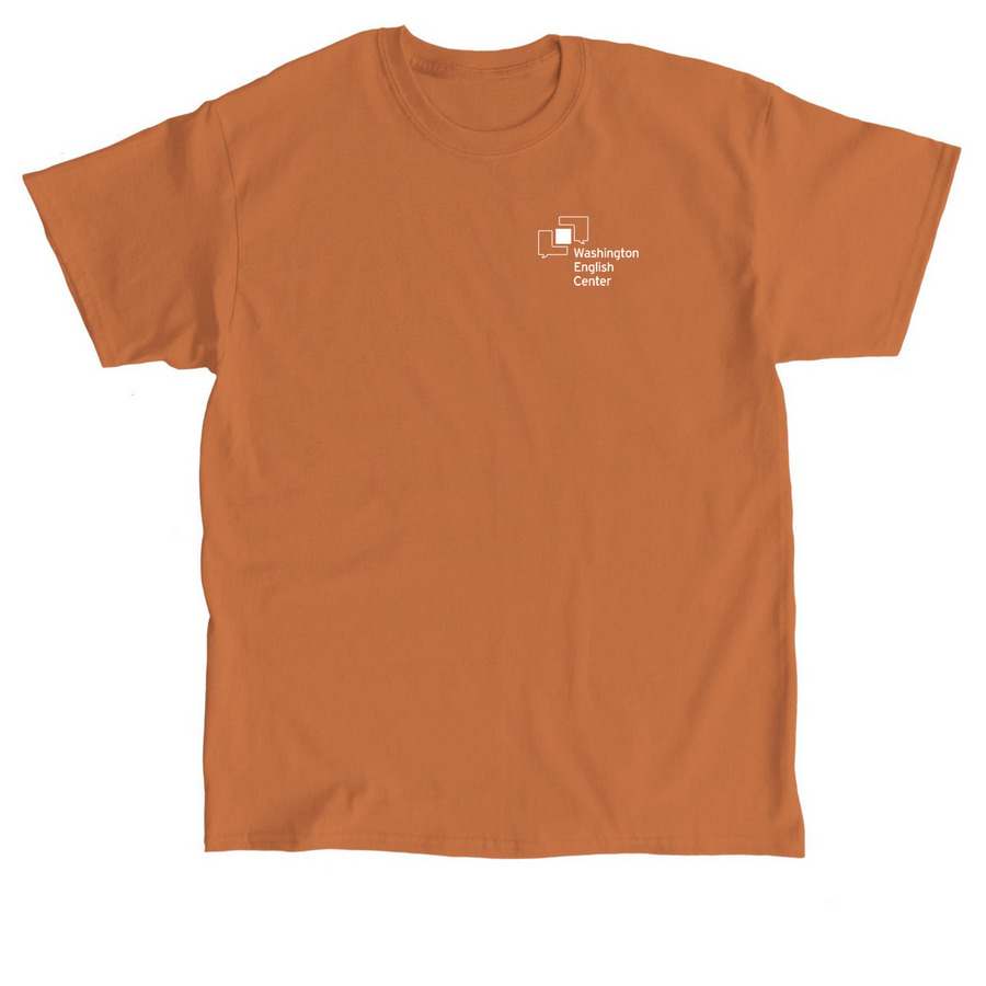 Black & Grey with Small Logo, a Texas Orange Classic Unisex Tee