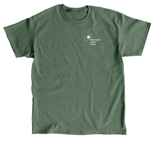 Black & Grey with Small Logo, a Military Green Classic Unisex Tee