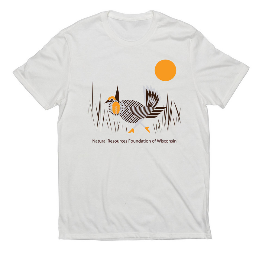 Prairie Chicken, a Fairly White Allmade Eco Triblend Unisex Tee