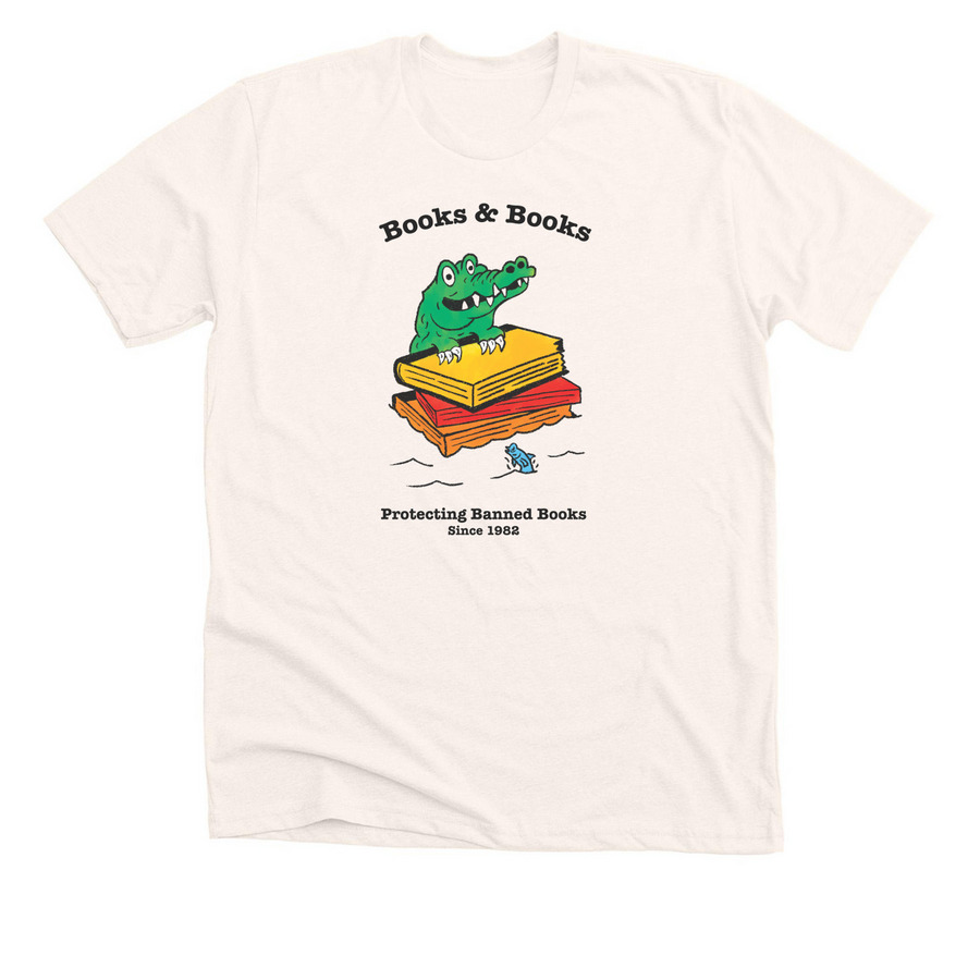 WESTOFCHESTER X BOOKS & BOOKS, a Heather Natural Premium Unisex Tee