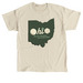 Ohio Loves Abortion & Weed, a Sand Classic Unisex Tee