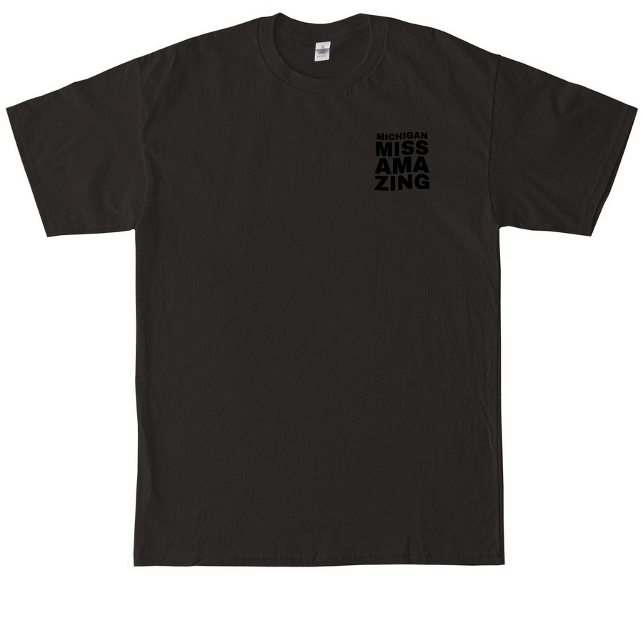 Men's Stacked Logo, a Black Tall Classic Unisex Tee