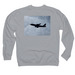 Live for You "takeoff", a Grey Heather Midweight Crewneck Sweatshirt