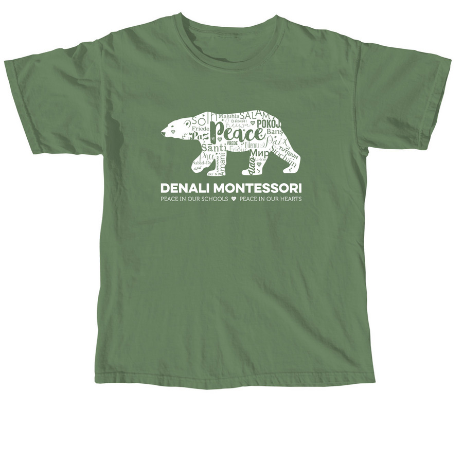 Autumn Bear, a Hemp Comfort Colors Unisex Tee