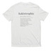 The Kakistrophic Collection, a Bright White Allmade Eco Triblend Unisex Tee