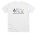 Short Sleeve - Full Color Logo&nbsp;, a Solid White Blend Premium Unisex Tee