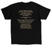Remind & Inspire, a Black Classic Unisex Tee (back-view)