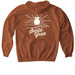 Rising Sun, a Texas Orange Softstyle Pullover Hoodie (back-view)