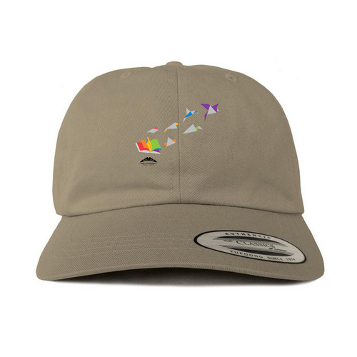 Library Lovers - Hat, a Khaki Printed Classic Baseball Cap