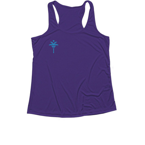 Golden Rally, a Purple Women's Performance Tank