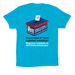 VOTE!, a Turquoise Premium Cotton Tee