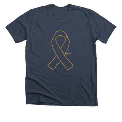 2023 CCAM Shirt - In honor, a Heather Midnight Navy Premium Unisex Tee
