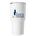 BPRC TUMBLER, a White Insulated Tumbler