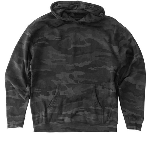 North County Pickleball Logo Shirts, a Black Camo Heavyweight Camo Pullover Hoodie