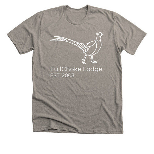 FullChoke Lodge Apparel&nbsp;&nbsp;, a Heather Stone Premium Unisex Tee
