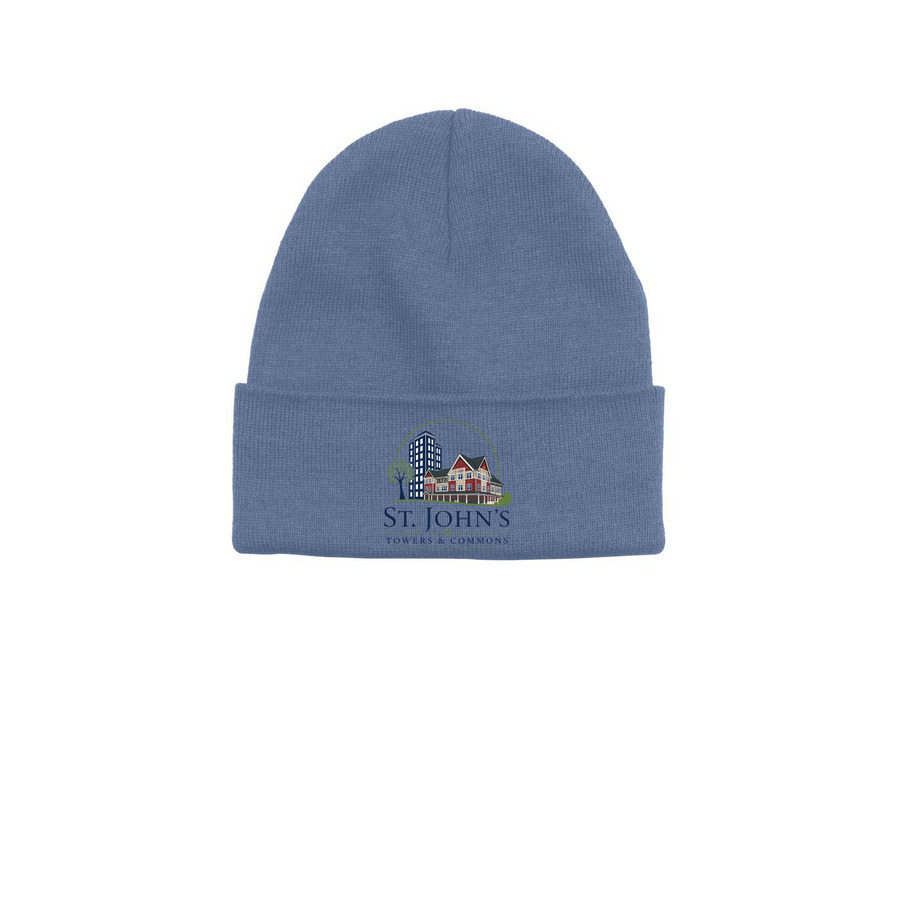 St. John's Towers/Commons, a Sea Ice Printed Base Camp Beanie