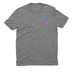 NBHD Basic T, a Aluminum Grey Allmade Eco Triblend Unisex Tee