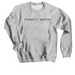 charity: water Sweatshirt, a Sport Grey Crewneck Sweatshirt