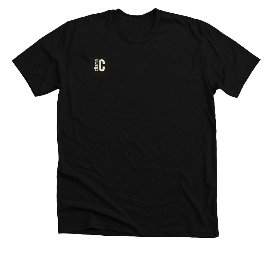 BUILT - NOT BOUGHT, a Solid Black Blend Premium Unisex Tee
