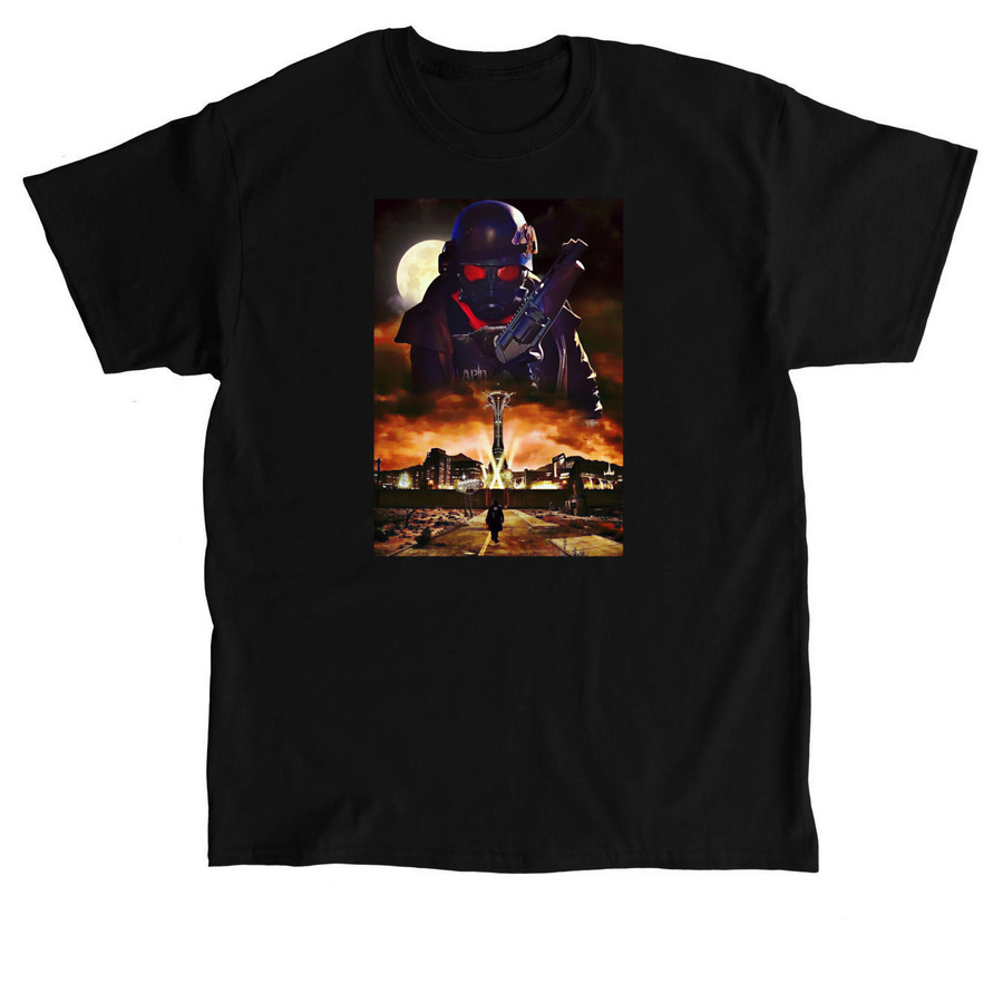 New vegas, a Black Classic Unisex Tee