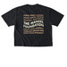 We Love Pitties!, a Black Comfort Colors Boxy Tee (back-view)
