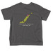 Little Locals. Big Hearts. (Toddlers), a Charcoal Toddler Tee (back-view)