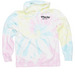 Matilda - Naughty, a Sunset Swirl Tie Dye Pullover Hoodie