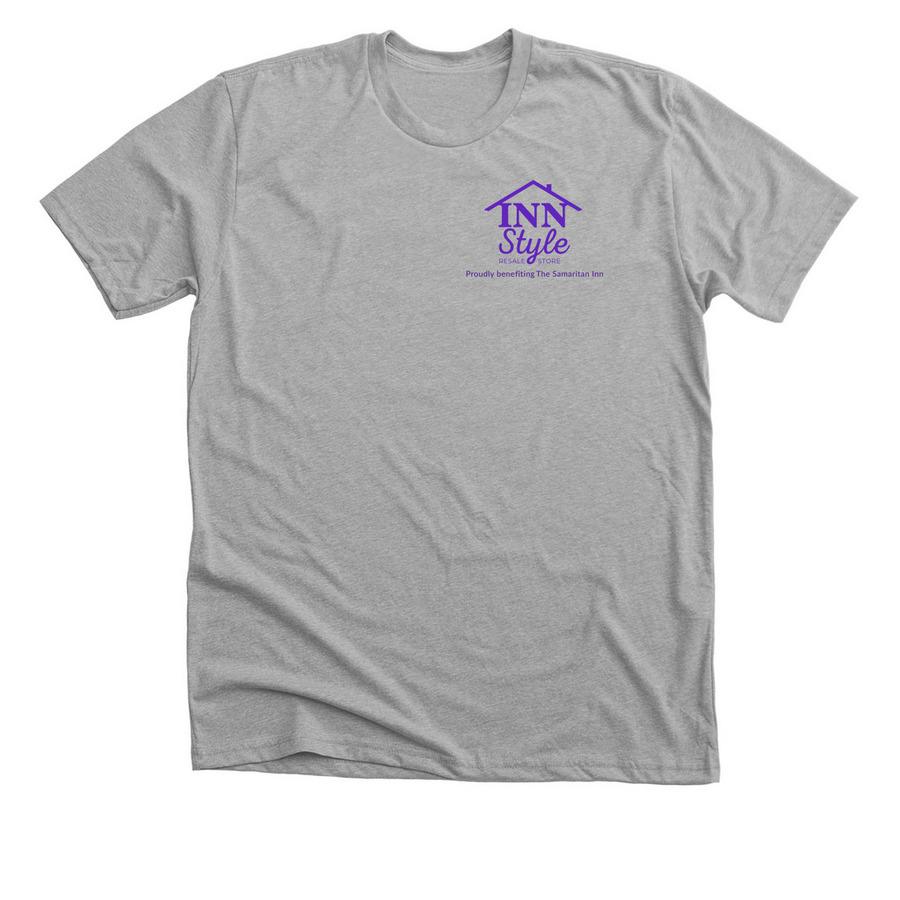 InnStyle is Changing Lives, a Athletic Heather Premium Unisex Tee