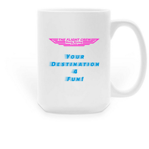 The Official Flight Crew Mug, a White Large Coffee Mug
