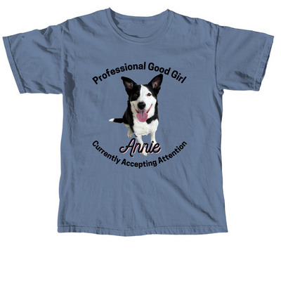Professional Good Girl&nbsp;, a Blue Jean Comfort Colors Unisex Tee
