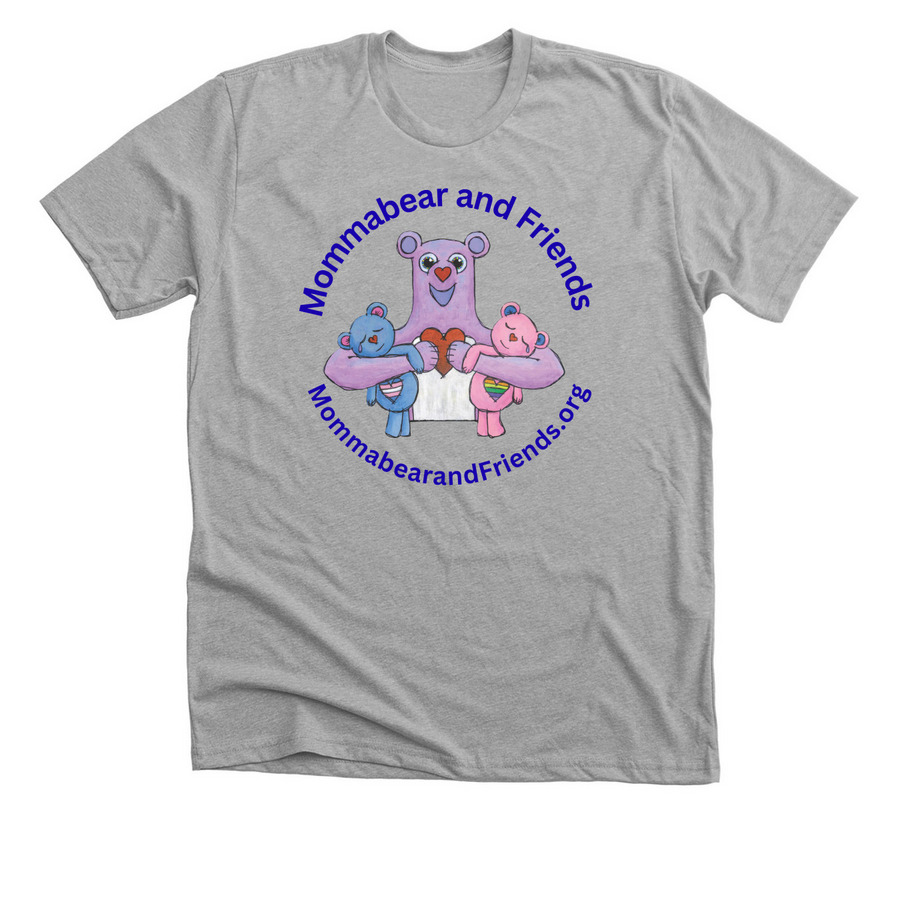 We Got Your Back, a Athletic Heather Premium Unisex Tee
