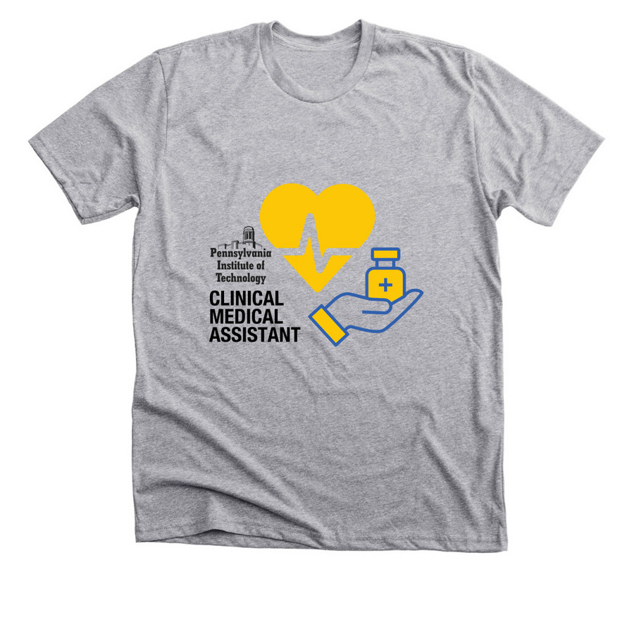 P.I.T. CMA Shirt, a Athletic Heather Premium Unisex Tee