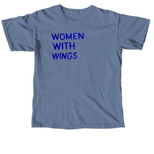 Women with wings Collab with Robin Elise&nbsp;, a Blue Jean Comfort Colors Unisex Tee