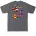 Super Dad, a Charcoal Tall Classic Unisex Tee (back-view)