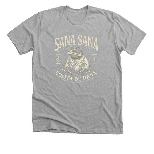 Sana, Sana, Latinos in Action, a Athletic Heather Premium Unisex Tee