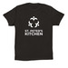 Dark&nbsp;Premium&nbsp;Cotton Tee, a Black Premium Cotton Tee