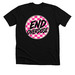 END OVERDOSE, a Solid Black Blend Premium Unisex Tee