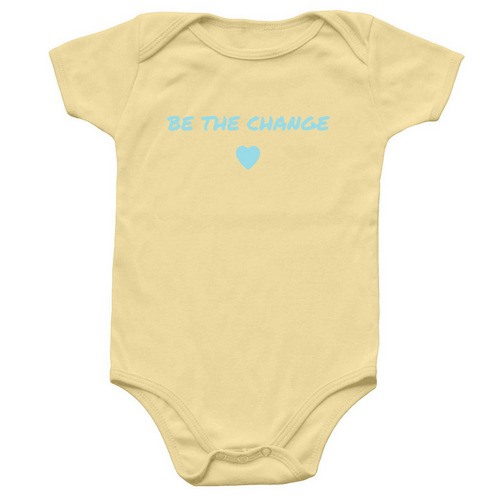 Be The Change MED13L Infant Onesie, a Banana Infant Onesie