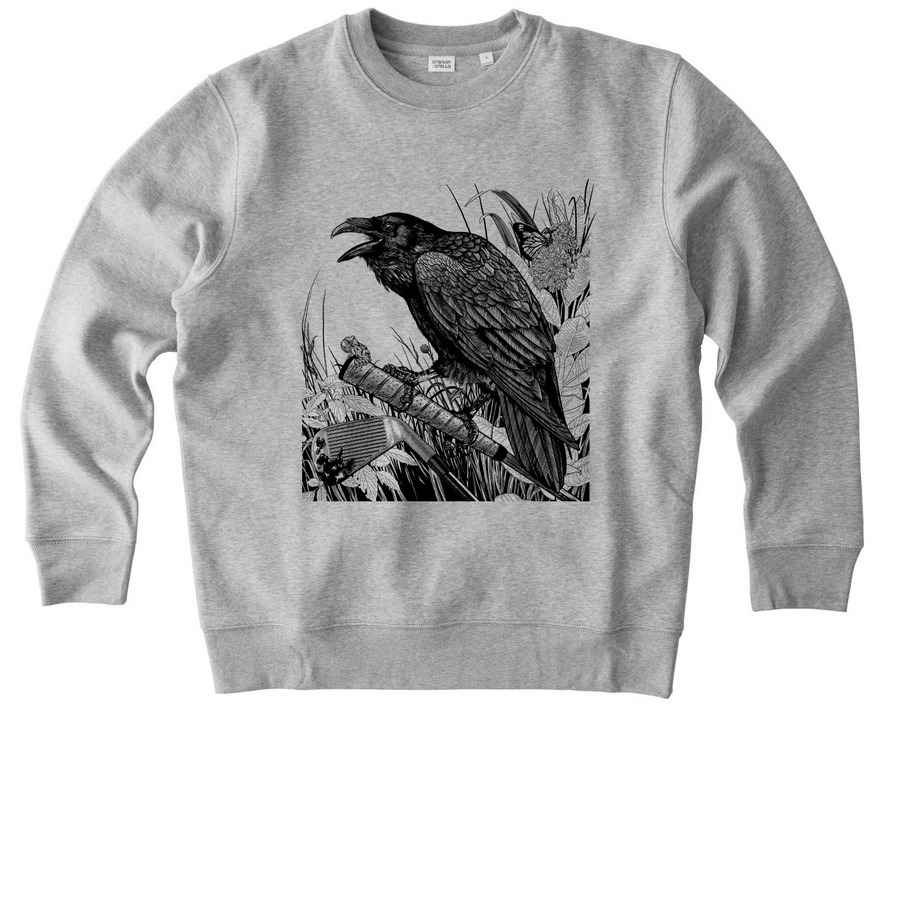 Stop Zena Development, a Heather Grey Stanley/Stella Unisex Changer 2.0 Crewneck Sweatshirt