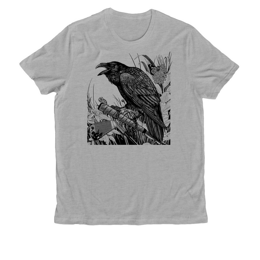 Stop Zena Development, a Granite Grey Heather Allmade Organic Cotton Unisex Tee