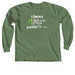 Literacy & Justice For All, a Hemp Comfort Colors Long Sleeve Tee