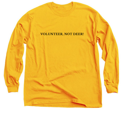 Hunting Season- VOLUNTEER&nbsp;, a Gold Classic Long Sleeve Tee