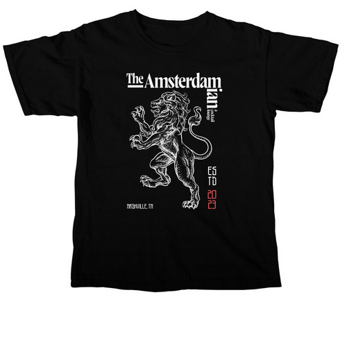 Lion's Roar II, a Black Comfort Colors Unisex Tee