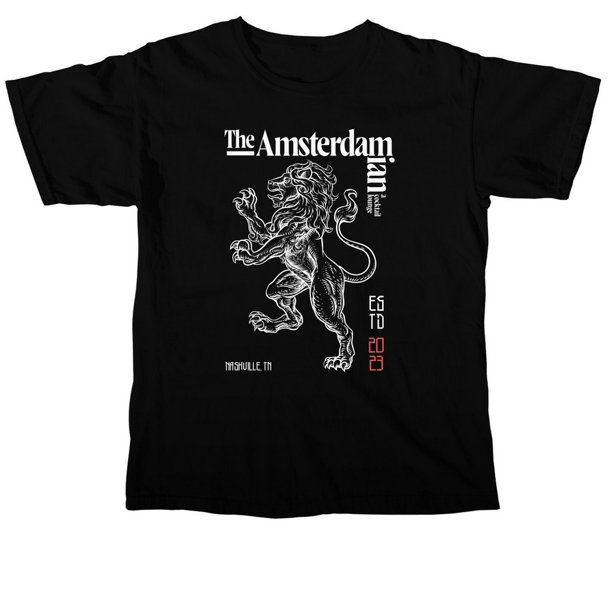 Lion's Roar II, a Black Comfort Colors Unisex Tee