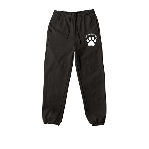 The Pound Sweat Pant, a Black Premium Heavyweight Jogger
