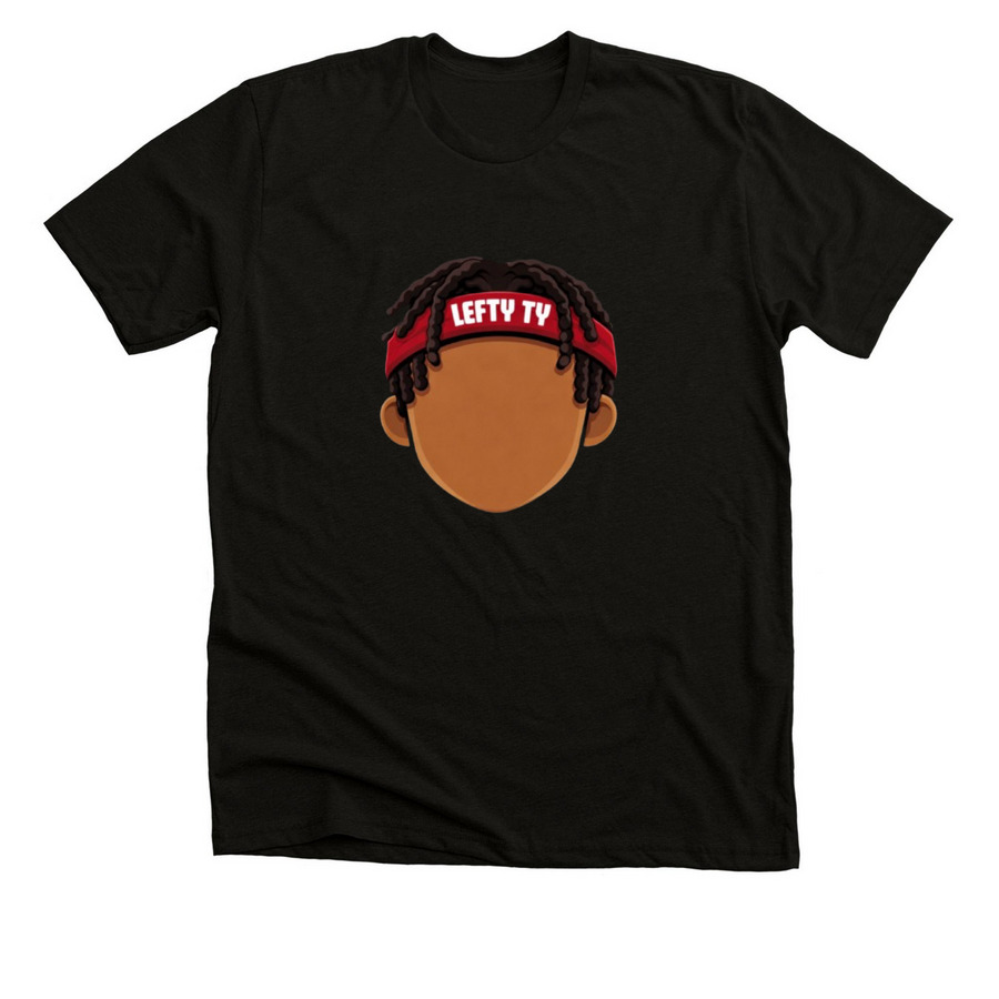 TY TEE, a Solid Black Blend Premium Unisex Tee