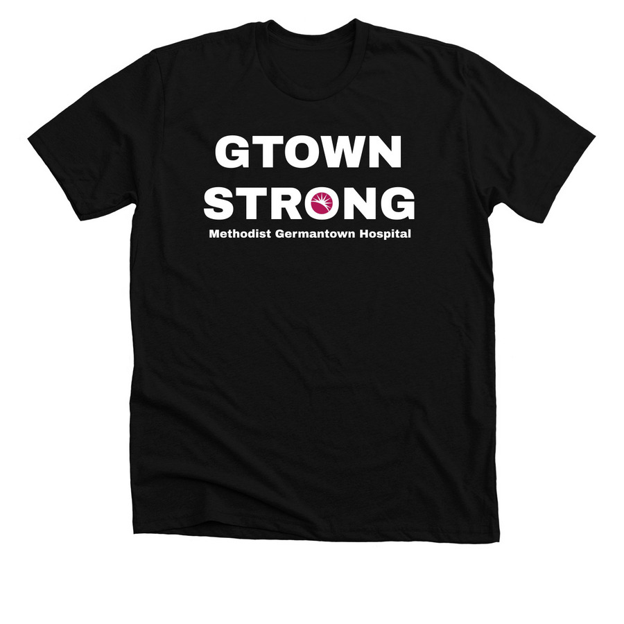 MLHGTOWN, a Solid Black Blend Premium Unisex Tee