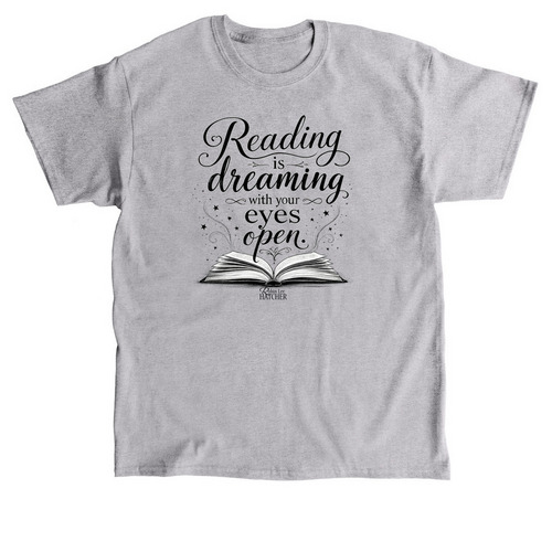 Reading is Dreaming, a Sport Grey Classic Unisex Tee