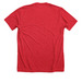 I LOVE PUBLIC SCHOOLS (Red4Ed Version), a Heather Red Premium Unisex Tee (back-view)