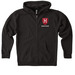 Harvard Dance Mom Zip Up, a Black Heavyweight Zip Up Hoodie